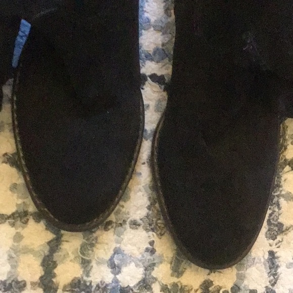 Franco Sarto over the knee black suede boots - size 6 1/2 - Picture 4 of 5